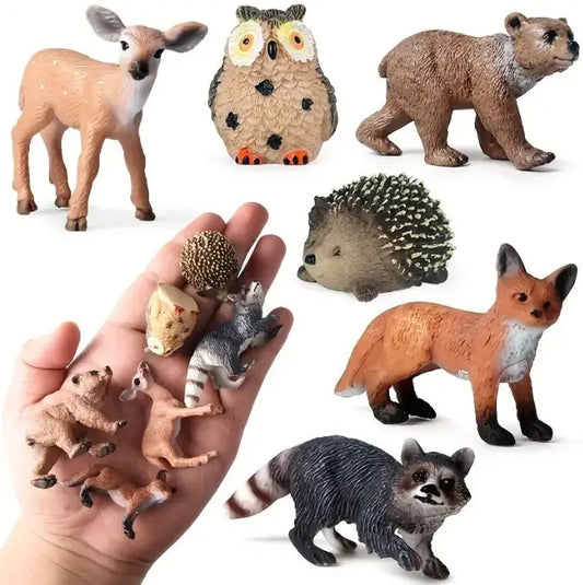 Miniature Forest Aminals Set