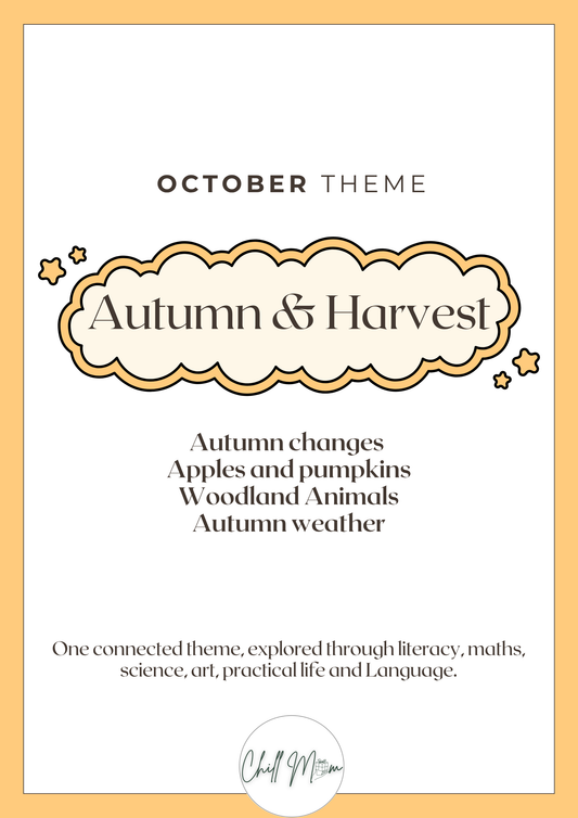 Autumn & Harvest: 4-Week Bilingual Parent Guide & Activity Plan