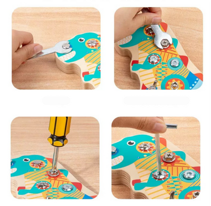 Dinosaur Screw Nut Combination