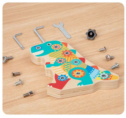 Dinosaur Screw Nut Combination