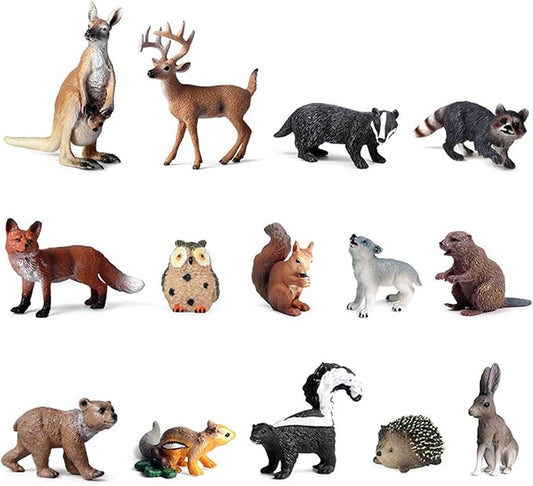 Miniature Forest Aminals Set