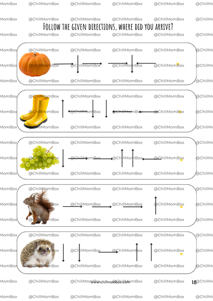 Autumn Activity Book for Kids (Ages 2–5) | Chillmom Montessori Play & Learn