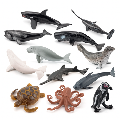 Marine Animal Toy Set
