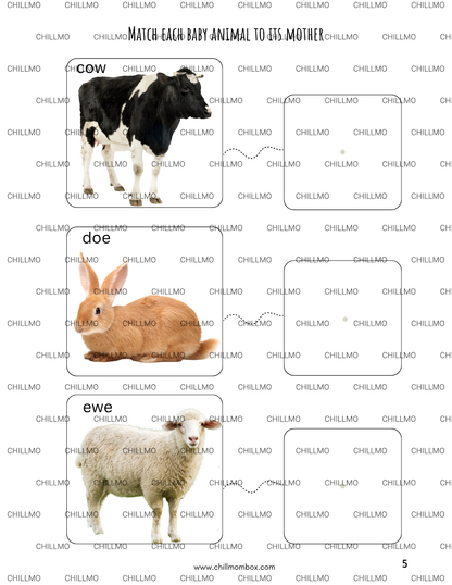 Toddler Spring Mini Book (Ages 1–2) – Montessori Hands-On Learning