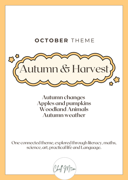 Autumn & Harvest: 4-Week Bilingual Parent Guide & Activity Plan