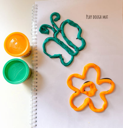 Play dough shapes activity