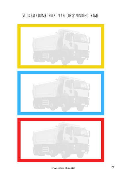 Toddler Construction Mini Book