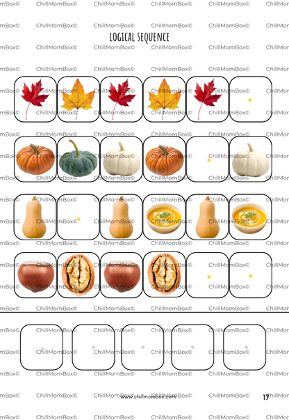 Autumn Activity Book for Kids (Ages 2–5) | Chillmom Montessori Play & Learn