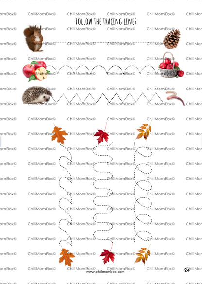 Autumn Activity Book for Kids (Ages 2–5) | Chillmom Montessori Play & Learn