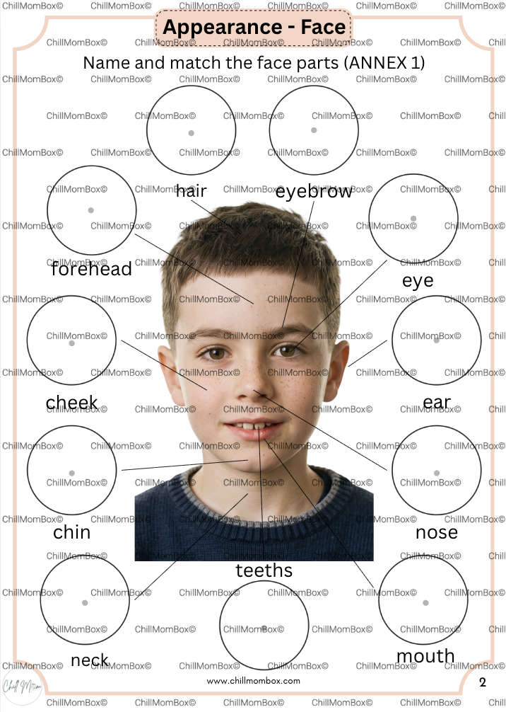 My Body, Senses & Emotions: Printable Activity Book for Kids
