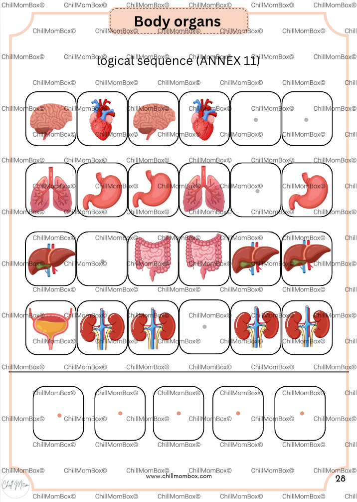 My Body, Senses & Emotions: Printable Activity Book for Kids