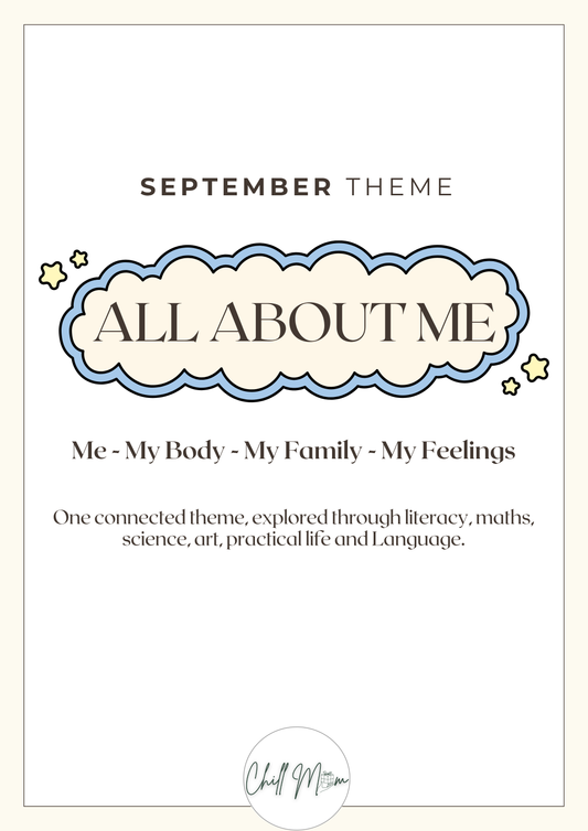 All About Me Activity Pack: Me, My Body, My Family & My Feelings