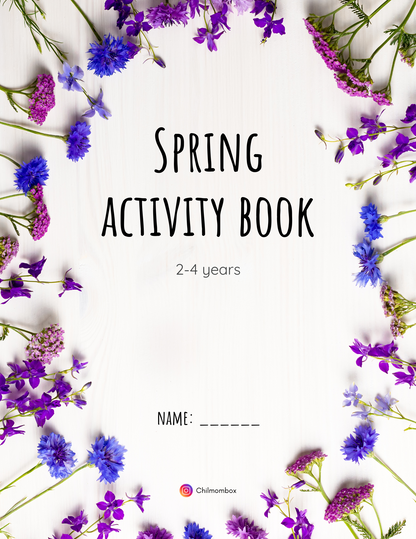 Spring Activity Book – Learn & Play Through the Season